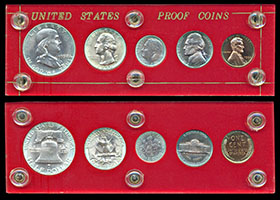 USA 1950 proof set